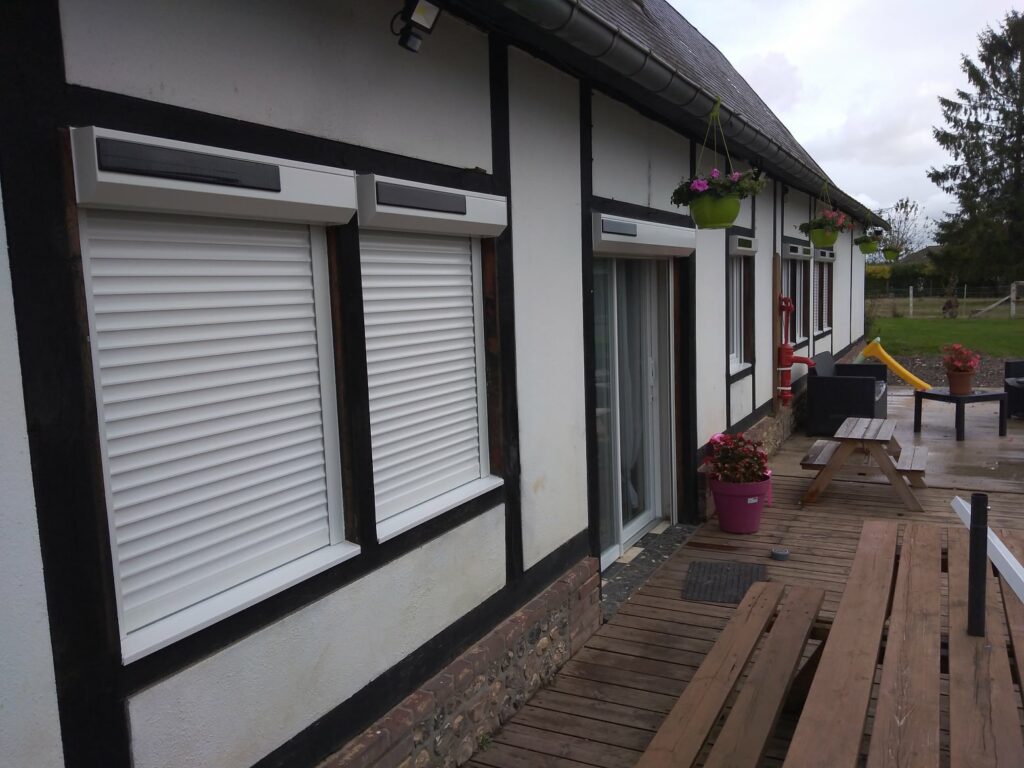 Contact TLM rénovation photo de volet roulant chez client